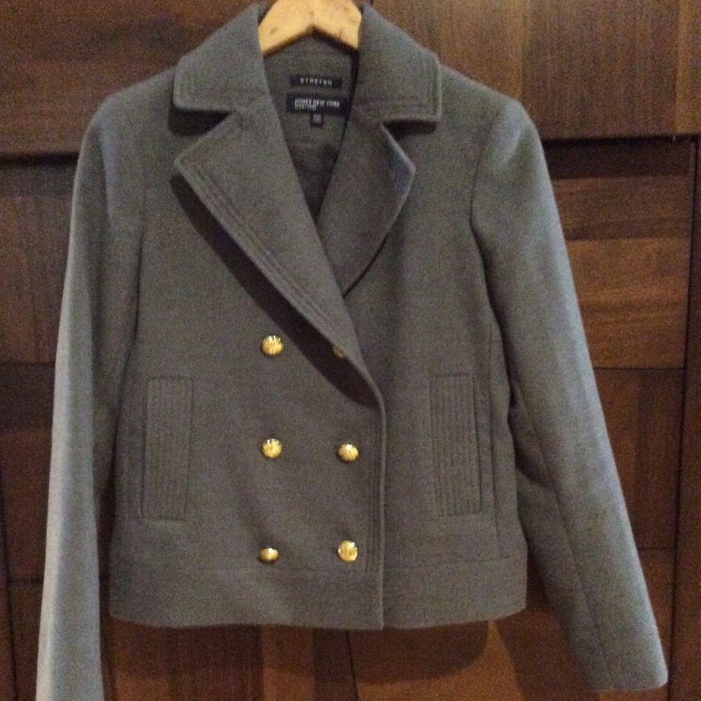 Jones New York Cropped Peacoat